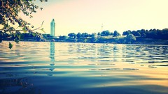 Nature Trees water tower Skyscrapers Austria swimming 
