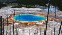 Nature USA lakes yellowstone