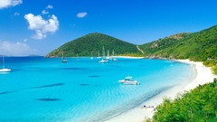 Nature white bay Boats British virgin islands