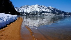 Nature widescreen Beaches Lake Tahoe