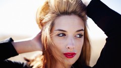 Nature woman blondes models Whittney