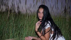 Nature woman brunettes models ukrainian Katya AC