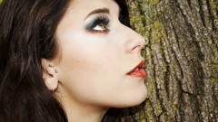 Nature woman Profile faces brunettes kiera