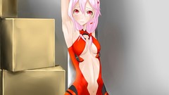 Navel Pillars vertical anime girls bondage guilty crown 