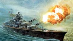 Navy bismarck military ships