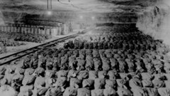 Nazi grayscale loot Merkers