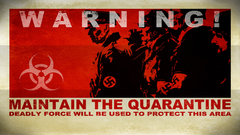 Nazi warning Quarantine