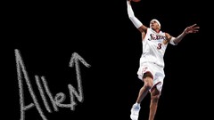Nba basketball player allen iverson Philadelphia Sixers