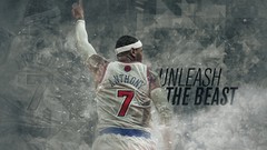 Nba basketball player carmelo anthony knicks