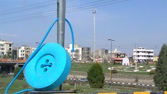 Needles statues cotton idol iran mashhad