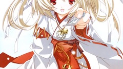 Nekomimi animal ears miko