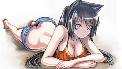 Nekomimi anime girls Tea