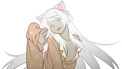 Nekomimi bakemonogatari transparent animal