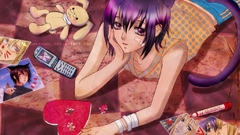 Nekomimi loveless purple hair