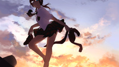 neon genesis evangelion Anime anime girls school uniform