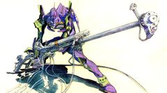 Neon genesis evangelion EVAs