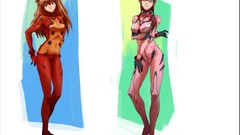 Neon genesis evangelion makinami