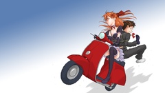 Neon genesis evangelion Vespa