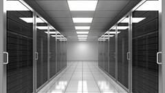 Network computer datacenter data center server monochrome