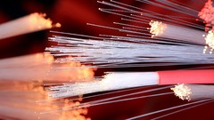 Network wires optical fiber technic