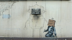 New banksy boxhead