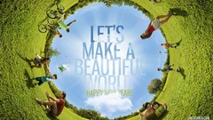 New year Greetings Card