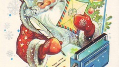 New year USSR postcards 1981