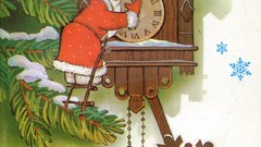 New year USSR postcards 1981