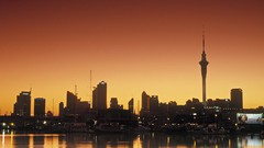 New Zealand Auckland north reflections cityscapes skylines