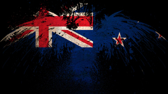 New Zealand Birds Flags