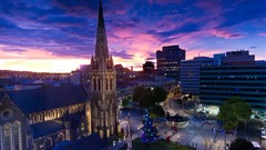 New Zealand cityscapes christchurch cathedrals