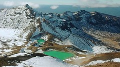 New Zealand Islands north lakes mount emerald