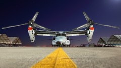 Night Aircraft airports V-22 Osprey