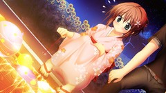 Night Anime kimono anime girls brunettes tsukasa game cg aqua 