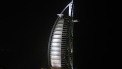 Night buildings dubai Burj