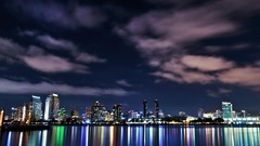 Night California American san diego