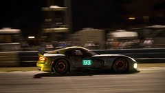 Night cars motion Le Mans srt viper SRT Viper GTS