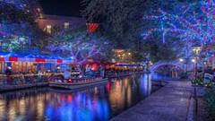 Night Christmas San Antonio Texas
