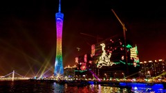 Night cities GuangZhou xiaomanyao