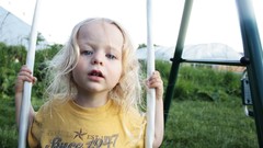 Night clouds black and white light children family silhouettes 