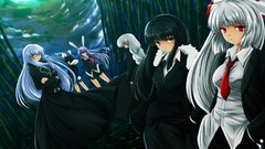 Night clouds wind moon bamboo glasses dress tie Shorts white 