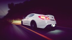 Night dark cars Photographers roads Hyundai Korean hyundai 