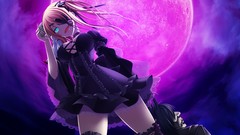 Night dark moon dolls dress Corpse red eyes Ribbons blondes 