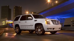 Night front Cadillac Escalade hybrid
