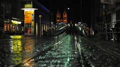 Night germany streets cityscapes freiburg
