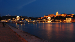 Night hungary budapest cities
