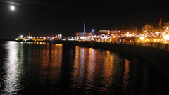 Night lights piers Isle