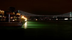 Night lights Turkey Istanbul Bridges bosphorus Bosphorus Bridge