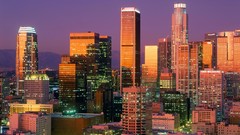 Night Los Angeles night city cities cityscapes