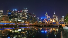 Night Melbourne cityscapes